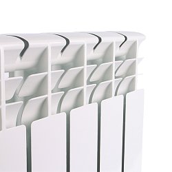 Алюминиевый боковой радиатор Rommer Optima 500, 6 секций