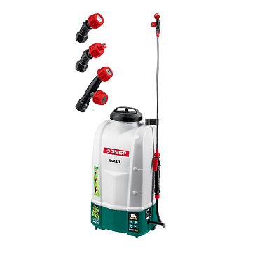 Изображение товара Аккумуляторный опрыскиватель Зубр ОПЛ-15 15 литров для сада