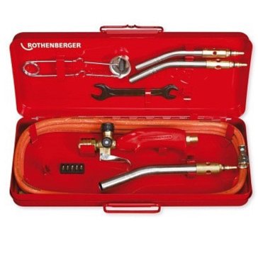 Изображение товара Профессиональный сварочный набор Rothenberger TURBOPROP 12-15-18 мм с регулятором в металлическом я