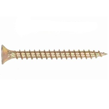 Изображение товара Шуруп Starfix SMZ1-20430-25, универсальный 3.5х50 мм желтый цинк (25 шт в зип-локе)