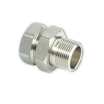 Изображение товара Американка Altstream 3/4" 003070102 для металлических труб, латунь, резьбовое соединение