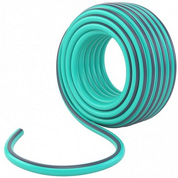 Изображение товара Полиэтиленовый армированный поливочный шланг Palisad LUXE 25 м 3/4" мятный