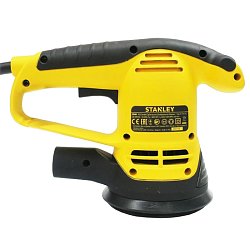 Эксцентриковая шлифмашина Stanley SRS480 (электрическая, диаметр абразивного круга 125 мм, вес 2,47 кг, мешок) 