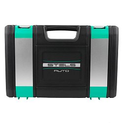 Набор инструментов в пластиковом кейсе Stels 14106 (количество предметов 94, вес 6.48 кг)