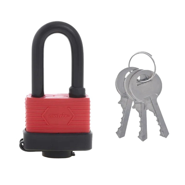 Изображение товара Замок навесной всепогодный Matrix 91826, 50 мм, удлиненная дужка