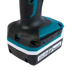 Аккумуляторная дрель-шуруповерт Makita DF347DWE (2 батареи, max диаметр сверления дерева 25 мм)