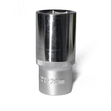 Изображение товара Головка торцевая глубокая Jonnesway S04HD4128, 1/2"DR, 28мм