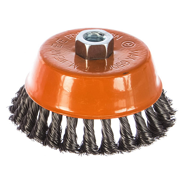 Изображение товара Щетка EDGE by PATRIOT 125 мм M14 витая проволока для УШМ