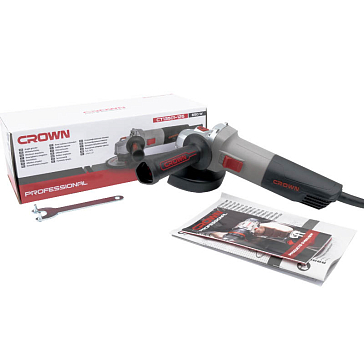 Изображение товара Угловая шлифмашина Crown CT13501-125 125 мм 650 Вт бытовая