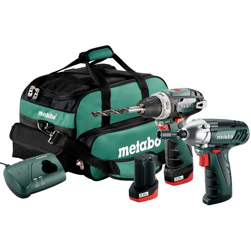Набор аккумуляторных инструментов Metabo Combo Set 2.3 10.8 B*BS+SDS,2*2А*ч 685055000 в Туле