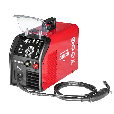 Изображение товара Инверторный полуавтомат Elitech ИС 160ПН 191962, MIG/MAG, MMA