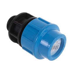 Переходная муфта Джилекс ПНД 9135, наружная резьба, 1", 32 мм