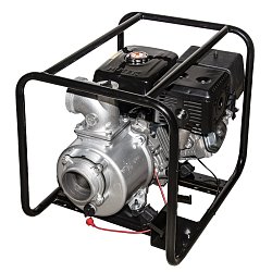 Бензиновая мотопомпа для грязной воды Huter MPD-100, 70/11/6 (производительность 1800 л/мин, высота 32 м, глубина всасывания 8 м)