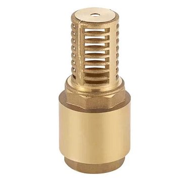 Изображение товара Клапан обратный с сеткой Unipump 11563, сетка - латунь, толкатель - латунь
