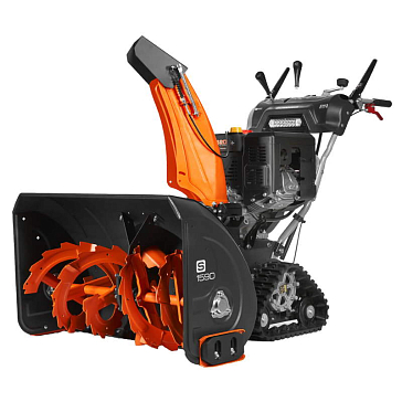 Изображение товара Бензиновый снегоуборщик DeWorks S 1590 мощный, самоходный для дома и дачи