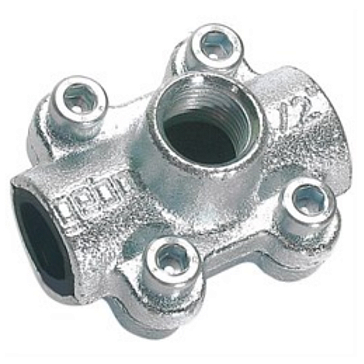 Изображение товара Обойма ремонтная с водоотводом Gebo ANB 2*1 для металлических труб