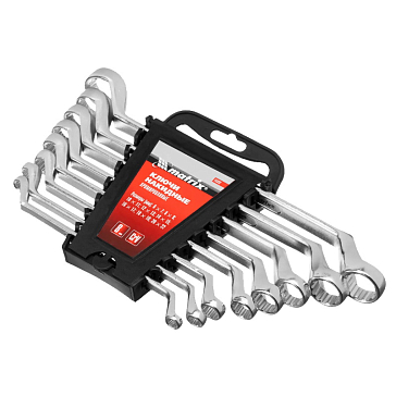 Изображение товара Набор ключей накидных Matrix 15332, 8 предметов, 6-22 мм, CR-V