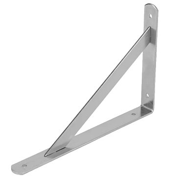 Изображение товара Кронштейн Сибртех 94041, усиленный 300 х 200 х 30 х 4 мм, оцинкованный