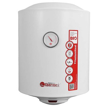 Изображение товара Электрический накопительный водонагреватель Thermex TitaniumHeat 30 V Slim 30 л Механика