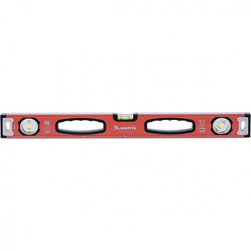 Изображение товара Уровень алюминиевый, фрезерованный Matrix 34206, 3 глазка,  2000 мм