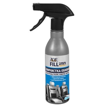 Изображение товара Химчистка обивки Fill Inn FL054 071054. Очиститель ткани, ковров, велюра, 400 мл (спрей)