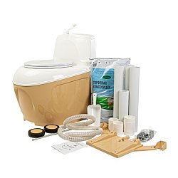 Биотуалет Piteco 905 торфяной (компостный, коричневый цвет)