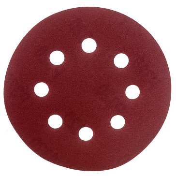Изображение товара Шлифлист круглый самосцепляющийся Gepard GP5014-320 125 мм 320 зернистость 5 шт