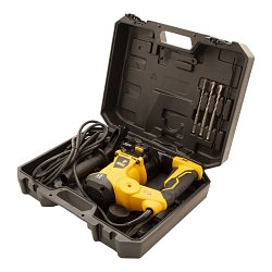Электрический перфоратор Denzel RHV-1250-30 26612, SDS-Plus, 1250 Вт