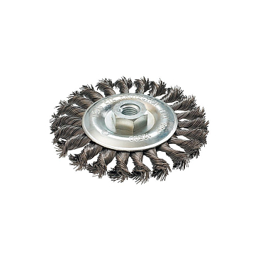 Изображение товара Радиальная витая кордщетка для МШУ Практика 242-625 115 мм M14