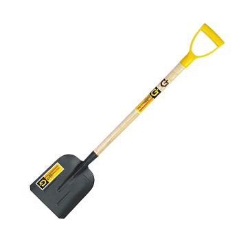 Изображение товара Лопата совковая Diggermaer D1.4C1P с деревянным черенком и стальным ковшом