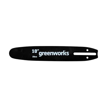 Изображение товара Сменная шина 25 см Greenworks для высоторезов и цепных пил