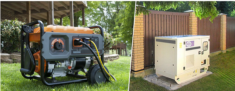 Какой генератор лучше – бензиновый или дизельный