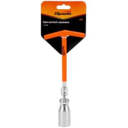 Ключ свечной Sparta 138405, 21мм, с шарниром