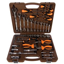 Набор инструмента Ombra OMT55S, 4-32мм 1/4" и 1/2"DR 