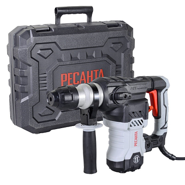 Изображение товара Перфоратор Ресанта П-32-1400КВ 75/3/6 для сверления бетона дерева и стали