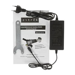 УШМ Zitrek AG 20 Pro (Li-Ion, напряжение 20 в, 4 Aч, количество оборотов/мин 8000, вес 3.34 кг, в кейсе)