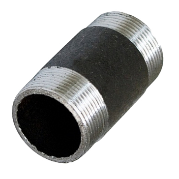 Изображение товара Бочонок стальной ДУ50 фитинг для металлических труб резьбовой Black