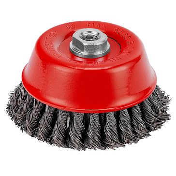 Изображение товара Щетка для УШМ Matrix 74683, 125 мм, M14, двухрядная