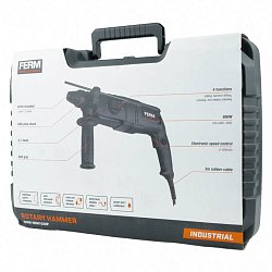 Перфоратор SDS-Plus Ferm Industrial HDM1038P, 800 Вт, 2.7 Дж
