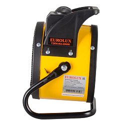 Тепловая электрическая пушка Eurolux ТЭПК-EU-2000K 67/1/35 (мощность 2 квт)