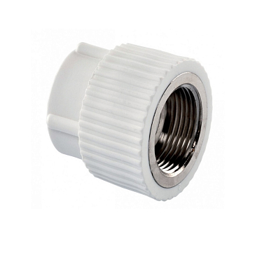 Изображение товара Муфта комбинированная Tebo ВР 32х1"F п/п для полипропиленовых труб