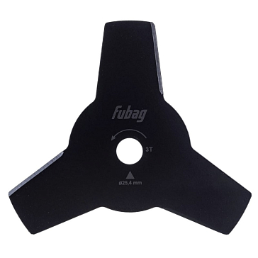 Изображение товара Триммерный нож Fubag 38739 трехлопастной для травы