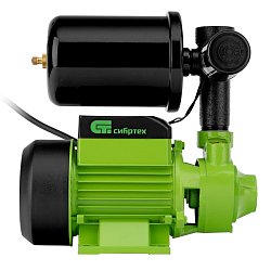 Насосная станция Сибртех НС400-Ч 97246, 400 Вт, напор 32 м, 2100 л/ч, ресивер 2 л