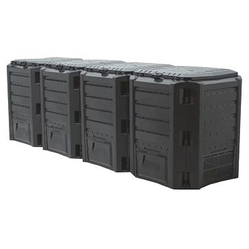 Изображение товара Компостер для дачи Prosperplast Module IKSM1600C-S411 объемом 1600 литров