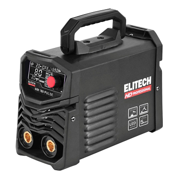 Изображение товара Сварочный инвертор Elitech WM 180 PULSE для профессиональных работ