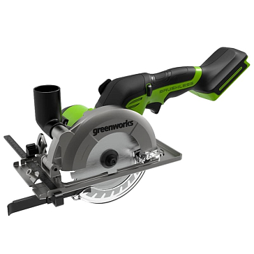 Изображение товара Циркулярная мини пила аккумуляторная Greenworks G24MCS 1501207 24V бесщеточная