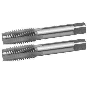 Изображение товара Комплект метчиков Зубр "МАСТЕР" 4-28006-14-1.5-H2, ручные, для нарезания метрической резьбы, М14 x 1,5, 2шт 