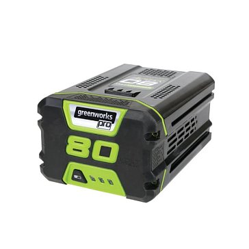 Изображение товара Аккумулятор Greenworks G80B4 2901307 80V 4Ач для садовой техники