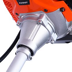 Садовая мотокоса Patriot PT 555 XT (объем двигателя 52 см3, 2х тактный мотор, 3лс)