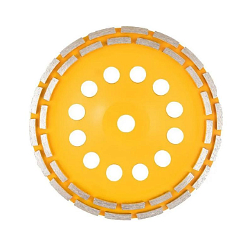 Изображение товара Чашка алмазная зачистная Вихрь 73/10/3/8 (230 мм, двухрядная)